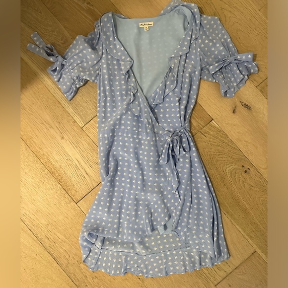 For Love & Lemons Sweetheart Wrap Dress - Picture 6 of 8